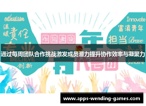 通过每周团队合作挑战激发成员潜力提升协作效率与凝聚力