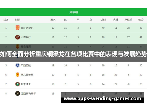 如何全面分析重庆铜梁龙在各项比赛中的表现与发展趋势