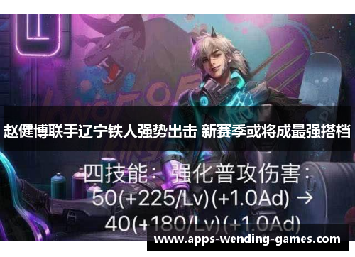赵健博联手辽宁铁人强势出击 新赛季或将成最强搭档 赵健博联手辽宁铁人强势出击 新赛季或将成最强搭档